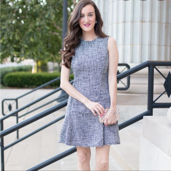 Banana Republic Dresses & Skirts - ⭐️ Banana Republic Tweed Fit and Flare Dress Size 4